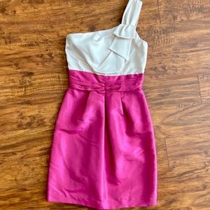 Max and Cleo, One Shoulder Cocktail Dress